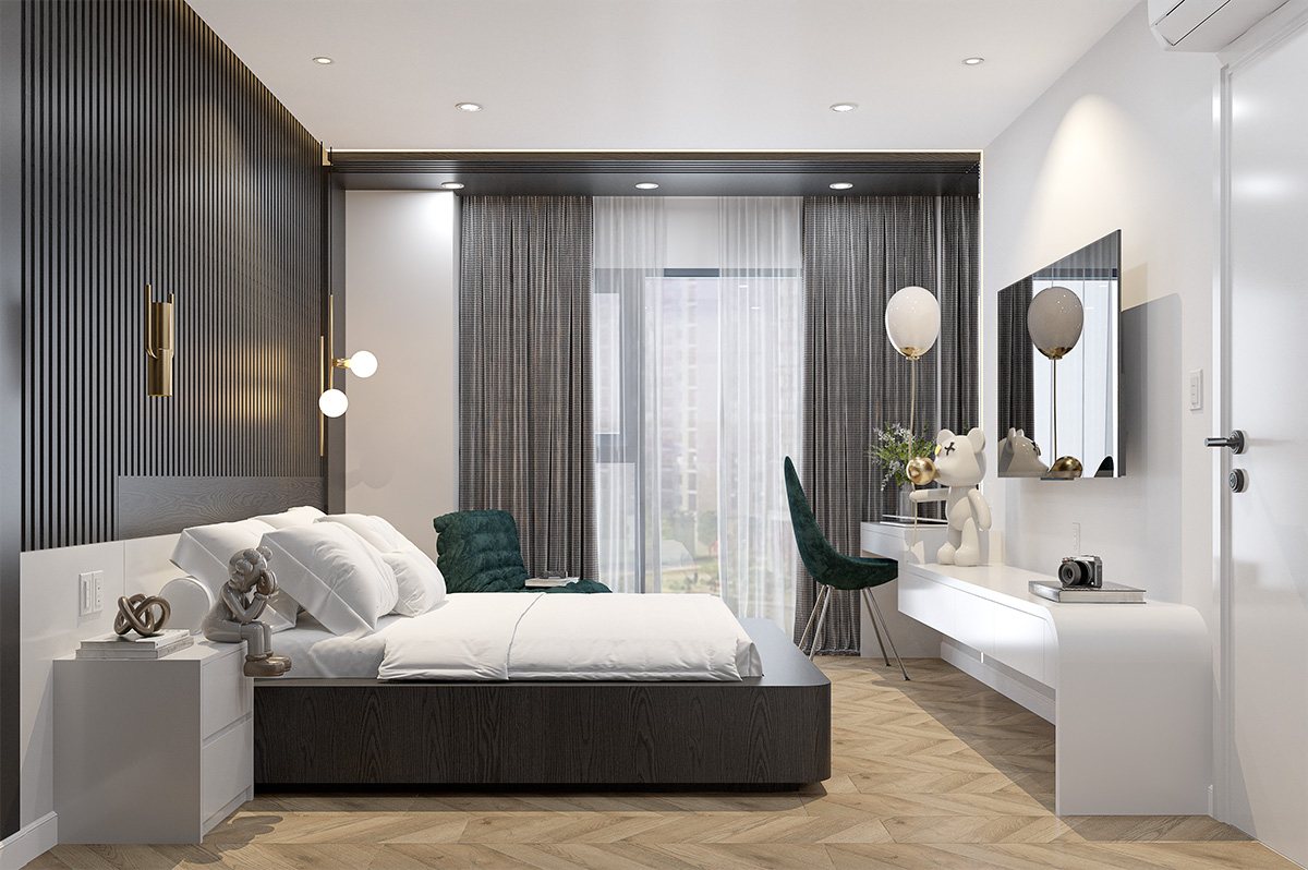 Thiết kế nội thất căn hộ The Ascentia Q.7 - 77m2